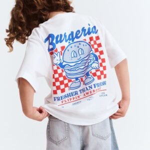Burger Graphic T-Shirt